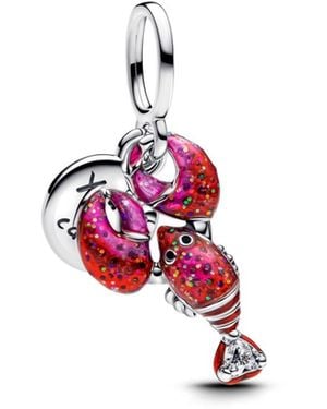 PANDORA Lobster Dangle Charms - Red
