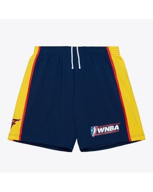 Mitchell & Ness Indiana Fever 2002 Court Origins Swingman Shorts - Blue