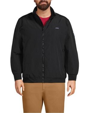 Lands' End Classic Squall Waterproof Insulated Jacket - Black