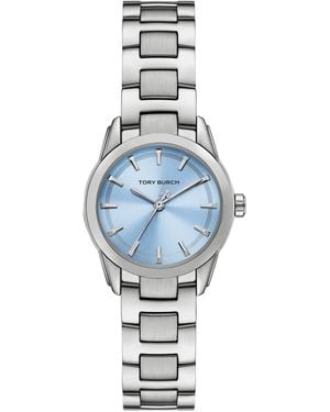 Tory Burch The Miller Stainless Steel Bracelet Watch 28mm - Blue