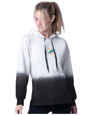 MSX by Michael Strahan Miami Dolphins Daniela Pullover Hoodie - White