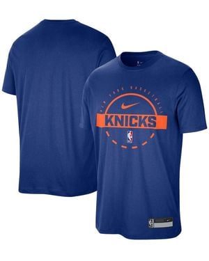 Nike Phoenix Suns 2025/26 On-court Flare Dri-fit Practice T-shirt - Blue