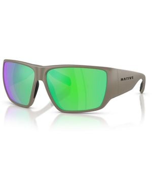 Native Eyewear Native Polarized Sightcaster Ii Sunglasses - Green