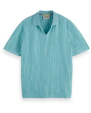 Scotch & Soda Relaxed Fit Polo Shirt - Blue