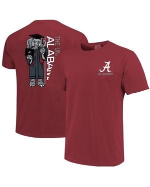 Image One Alabama Tide Mascot Grad Achievement Unlocked T-shirt - Red