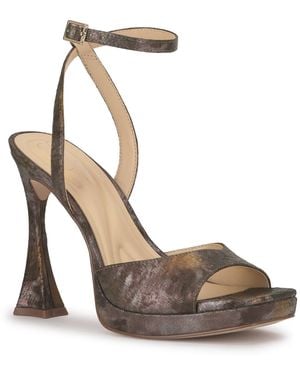 Jessica Simpson Jixte Two-piece Dress Sandals - Metallic
