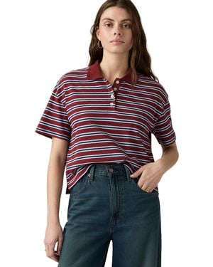 Levi's Didion Rugby Short-sleeve Collared Polo Shirt