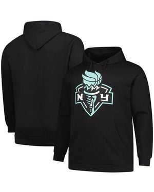 Fanatics New York Liberty Big Tall Team Logo Hoodie - Black