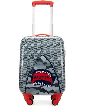 Nautica Kids 18" Airline Approved Carry-on Suitcase - White
