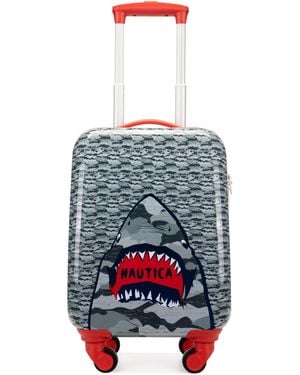 Nautica Kids 18" Airline Approved Carry-on Suitcase - White