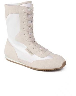 J/Slides Phoenix High Top Sneaker - White