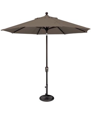 Mondawe 9ft Solefin Octagon Patio Umbrella - Gray