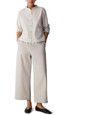 Eileen Fisher Wide-leg Pants - Gray
