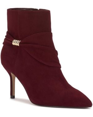 Vince Camuto Murlea Stiletto Dress Booties - Red