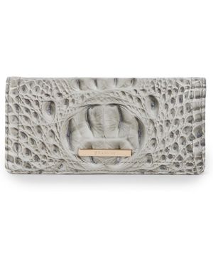 Brahmin Ady Alden Road Leather Continental Wallet - Gray