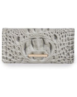 Brahmin Ady Alden Road Leather Continental Wallet - Gray