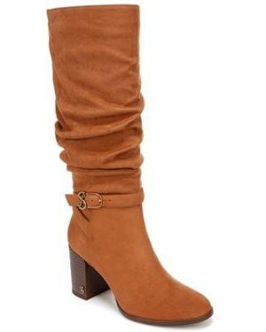 Sam & Libby Sam Libby June Slouchy Regular Wide Calf Knee High Boots - Brown