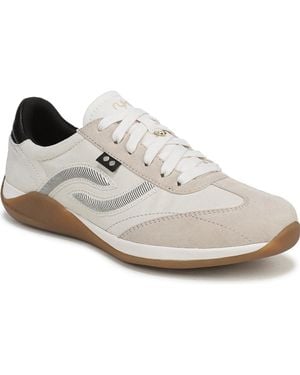 Ryka Era Low Profile Lace Up Sneakers - White