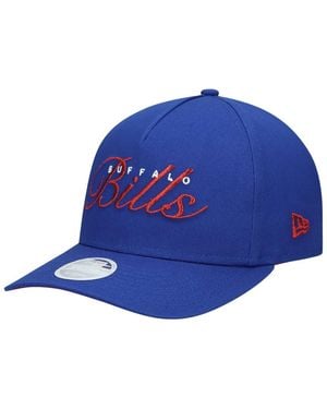 KTZ Buffalo Bills Metallic 9forty M-crown A-frame Adjustable Hat - Blue