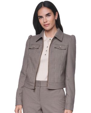 Tommy Hilfiger Long-sleeve Full-zip Jacket - Brown