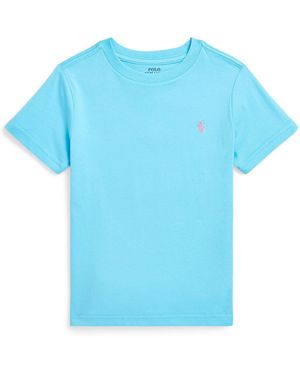 Polo Ralph Lauren Toddler And Little Boys Cotton Jersey Crewneck T-shirt - Blue