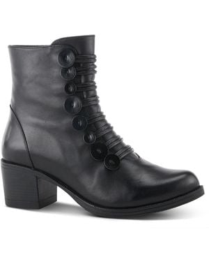 Spring Step Garibaldi Leather Mid Boot - Black
