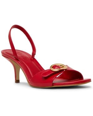 Steve Madden Henrietta Kitten-heel Dress Sandals - Red