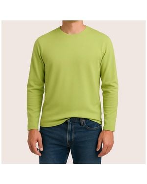 NoNetz Men S Moisture Wicking Long Sleeve Sweater – Made - Green