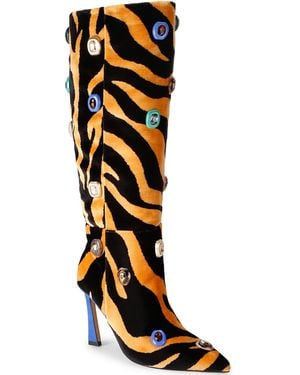 Kurt Geiger Annabel Loulou Stiletto Boots - Black