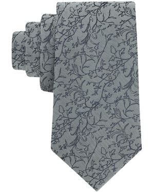 Calvin Klein Thalia Floral Tie - Gray