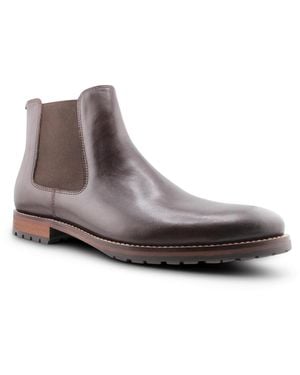 Blake McKay Davidson Fashion Dress Casual Chelsea Boots - Brown
