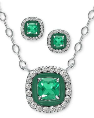 Giani Bernini 2-pc. Set Blue Topaz (1/2 Ct. T.w.) - Green