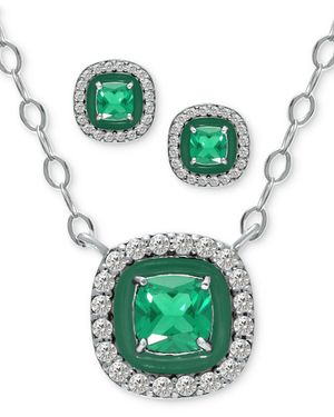 Giani Bernini 2-pc. Set Blue Topaz (1/2 Ct. T.w.) - Green