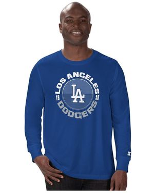 Starter Los Angeles Dodgers Halftime Long Sleeve T-shirt - Blue