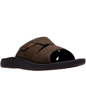 Clarks Cloudsteppers Breeze Slide Sandal 'S - Brown