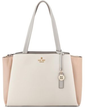 Nine West Luela Tech Tote Bag - Natural