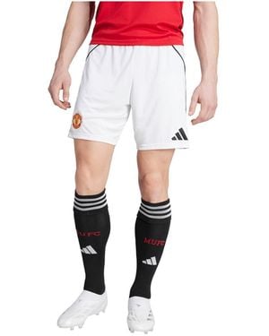adidas Manchester United 2025/26 Home Aeroready Replica Shorts - Red