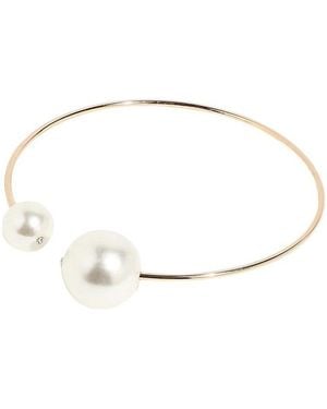 SOH Elegant Pearl Choker - Metallic