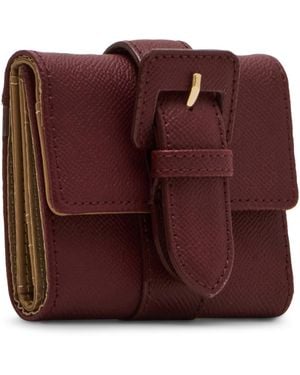 Anne Klein Cove Buckle Flap Wallet Gift Set - Black