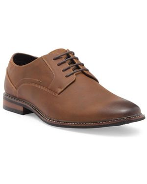 Gordon Rush Casual Plain Toe Lace Up Shoes - Brown