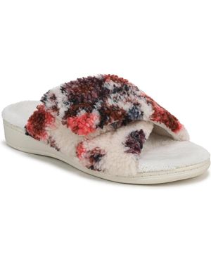 Vionic Relax Ii Open Toe Slippers - Pink