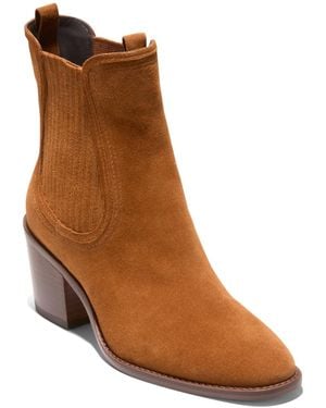 Cole Haan Janelle Chelsea Pull On Booties - Brown