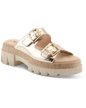 Spring Step Marbello Wedge Sandal - Natural