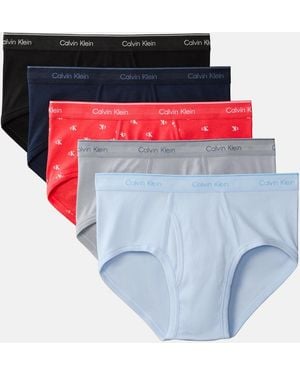 Calvin Klein 5-pack Cotton Classics Briefs Underwear - Multicolor
