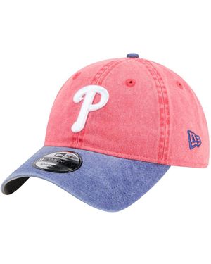 KTZ Red/royal Philadelphia Phillies Select 9twenty Adjustable Hat - Pink