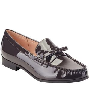 Bandolino Laynei Bow Detail Tailored Loafers - Gray