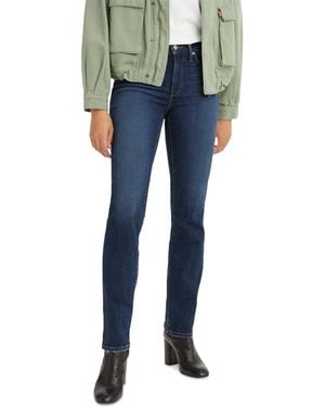 Levi's 314 Shaping Straight Leg Jeans - Blue