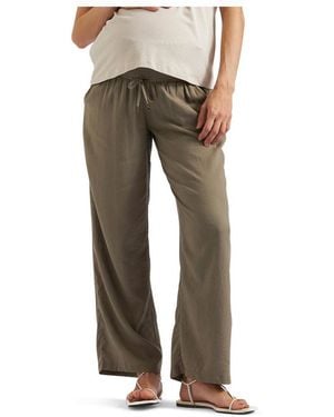 Ripe Maternity Maternity Ripe Indi Wide Leg Linen Pant - Natural
