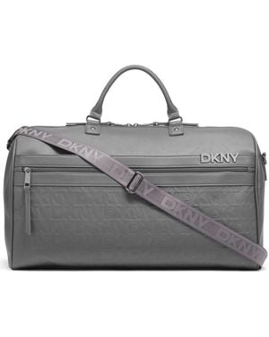 DKNY Clean Cut 21" Duffel - Gray