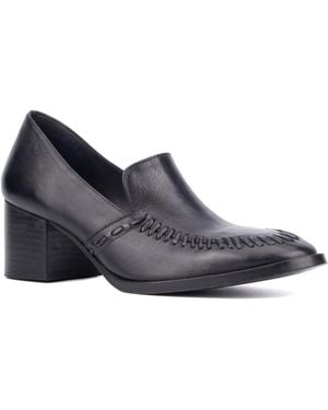 Vintage Foundry Elaine Heel Pump - Blue